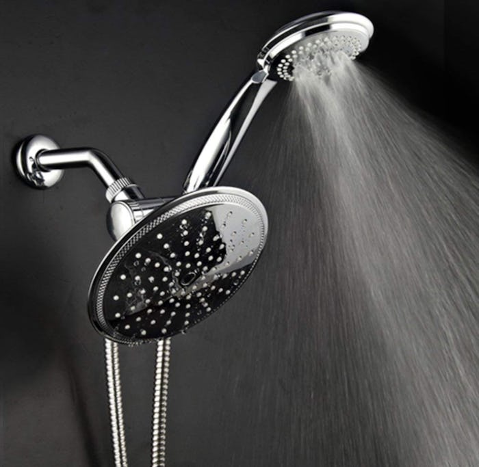 DreamSpa Rainfall Shower Head and Handheld Shower Combo