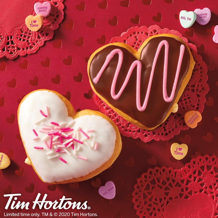 Tim Hortons' Valentine's Day 2020 doughnut deals mean you can score a free treat. 