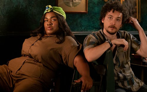 Da'Vine Joy Randolph and David H. Holmes in 'High Fidelity'