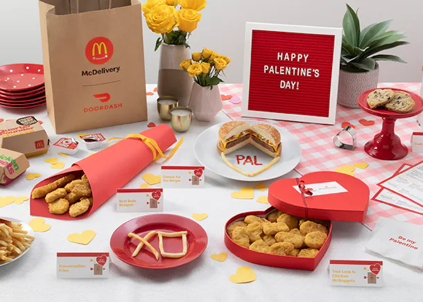 Mcdonalds valentines day