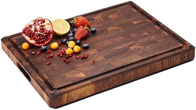 Sonder Los Angeles End Grain Walnut Wood Cutting Board