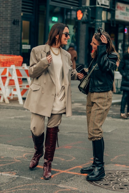 The New York Fashion Week Street Style For Fall/Winter 2020 Starts The ...
