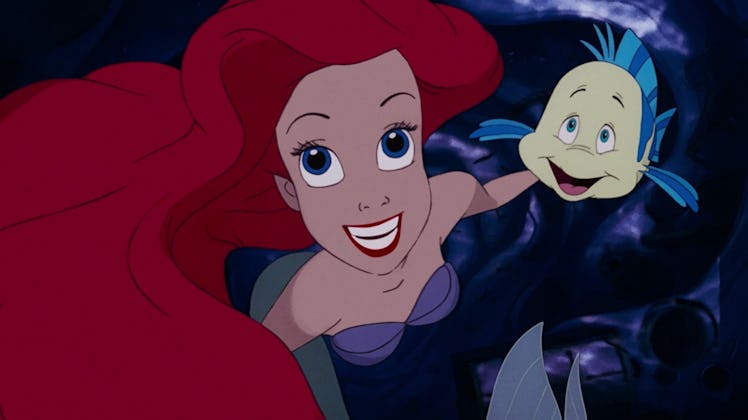 Ariel sings 'Part of Your World' in 'The Little Mermaid' with Flounder. 