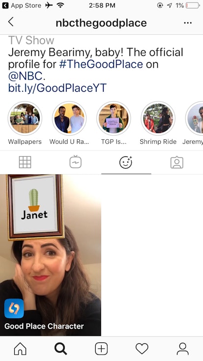 Here’s How To Get ‘The Good Place' Instagram Story Filter to spice up your selfies.