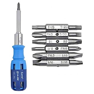 Lutz 21001 15-in-1 Ratchet Screwdriver