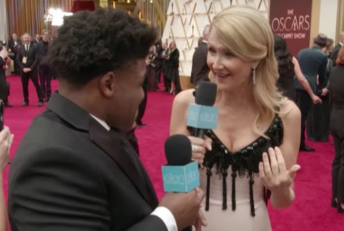 Laura Dern Mat Talked 'Cheer's Jerry Harris On The Oscars Red Carpet 