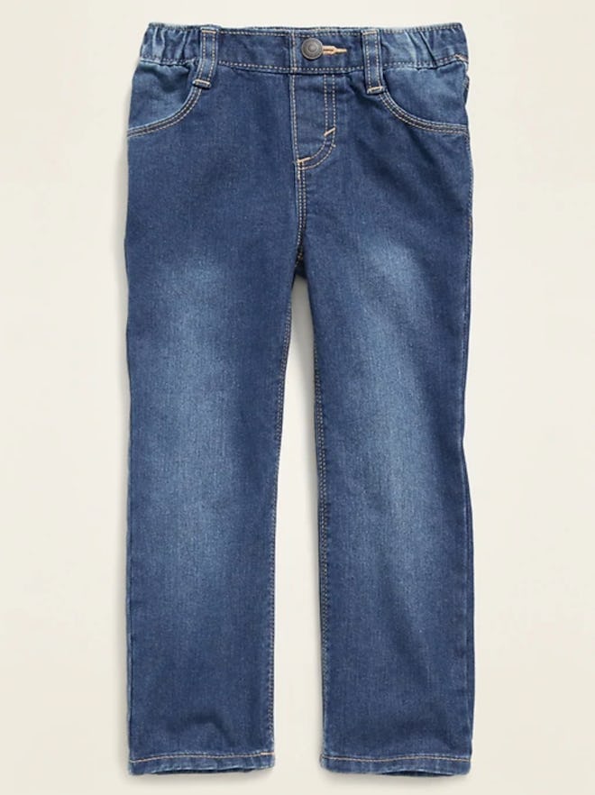 Pull-On Straight Jeans for Toddler Boys