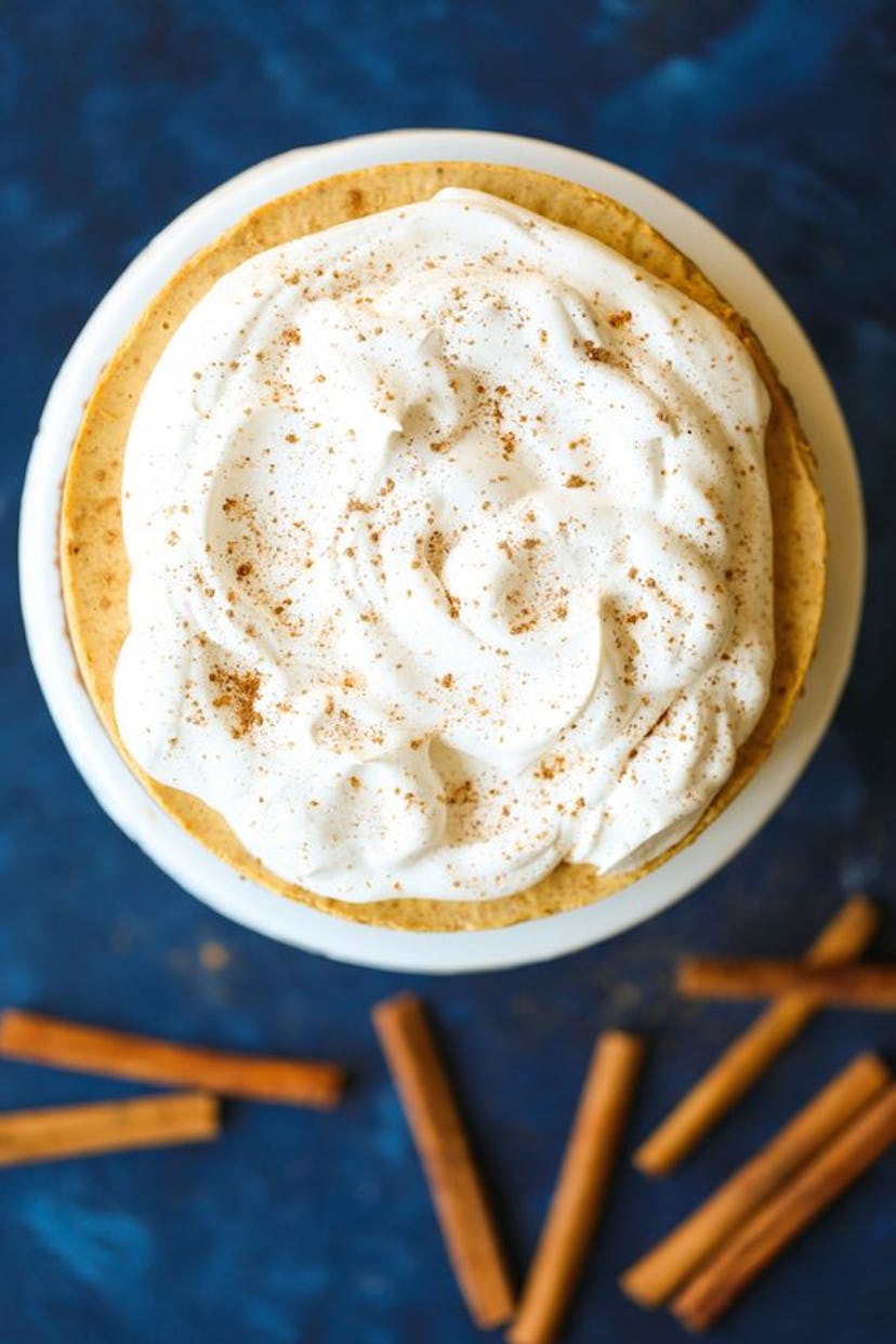 instant pot recipes for valentine's day, instant pot pumpkin cheesecake 