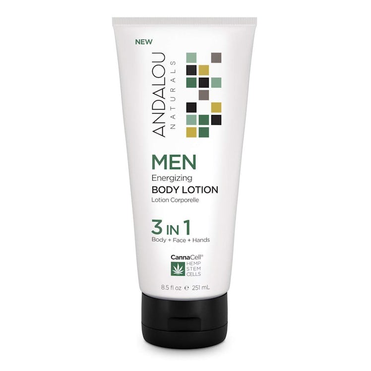 Andalou Naturals Men’s CannaCell Energizing 3-in-1 Body Lotion, 8.5 Oz. 