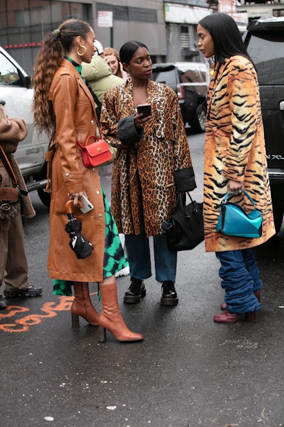 NYFW Street Style Is Bringing Animal Print Back In A Major Way