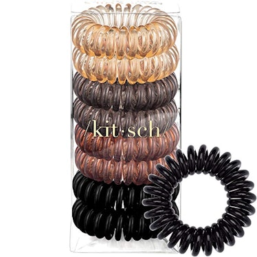 Kitsch Spiral Hair Ties (8 pieces) 