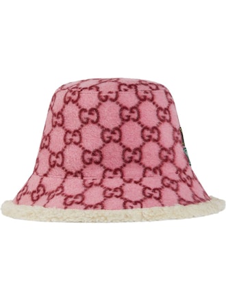 GG Pattern Bucket Hat