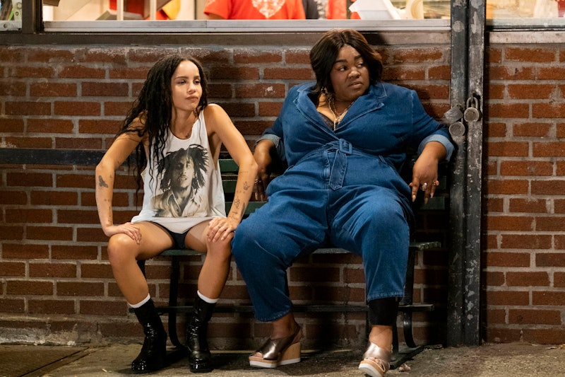 Robyn (Zoë Kravitz) and Cherise (Da'Vine Joy Randolph) in Hulu's High Fidelity