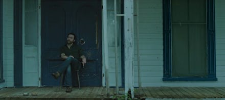 A scene from the horror of heartbreak 'After Midnight'