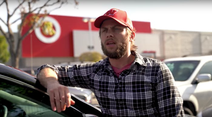 Husbands of avid Target shoppers have formed a parking lot community apparently.