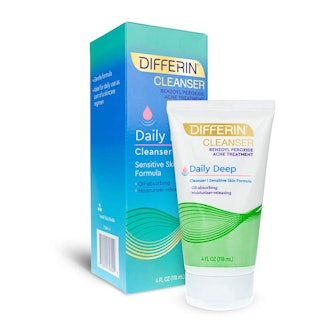 Differin Daily Deep Cleanser - Sensitive Skin Formula