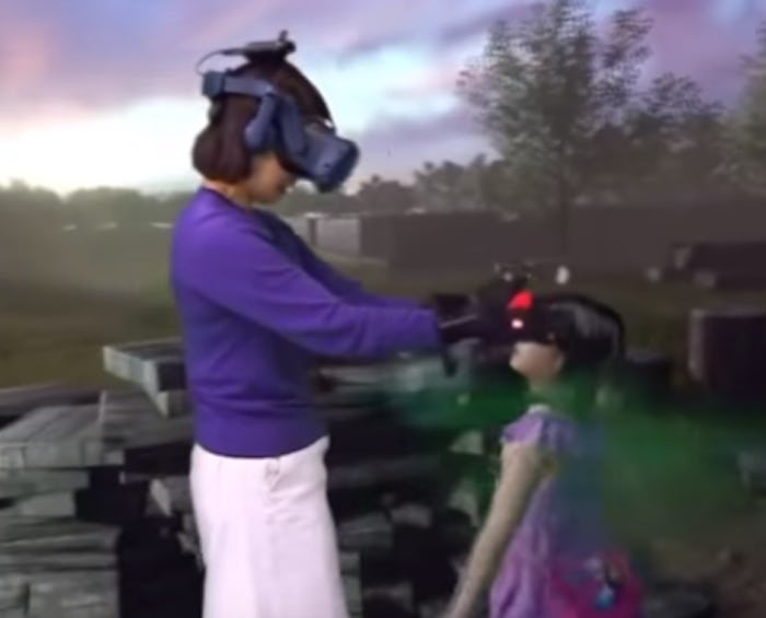 A grieving mom is reunited with her deceased daughter through virtual reality.
