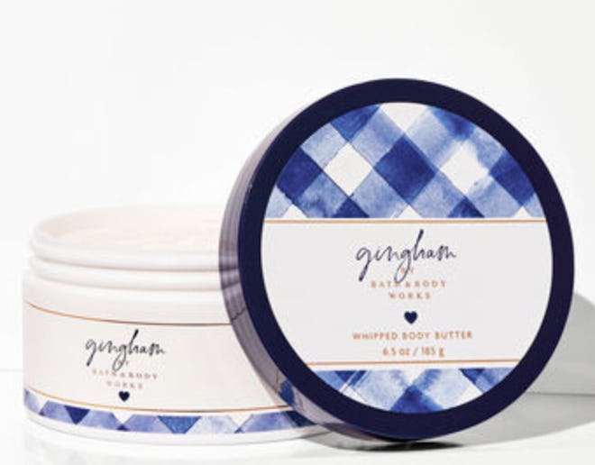 Gingham body butter