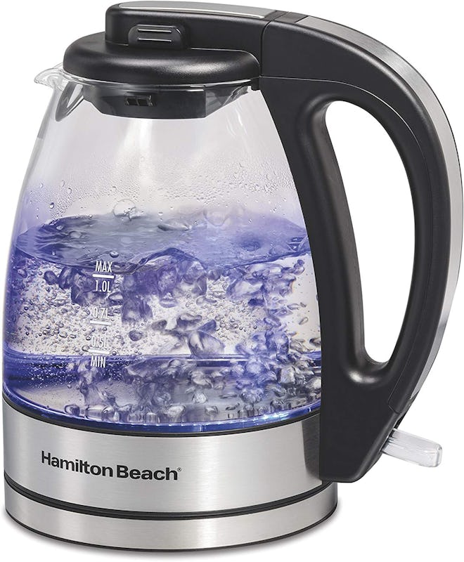 Hamilton Beach 1-Liter Glass Electric Tea Kettle