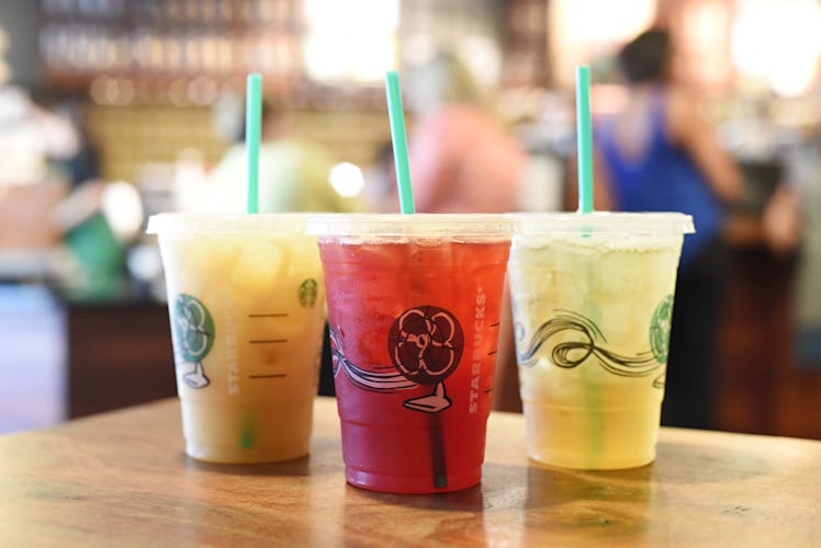 This Starbucks Orange Drink from the secret menu tastes like peach gummy rings.