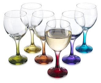 HC Carnival Color Wine Glasses (6-Pack)
