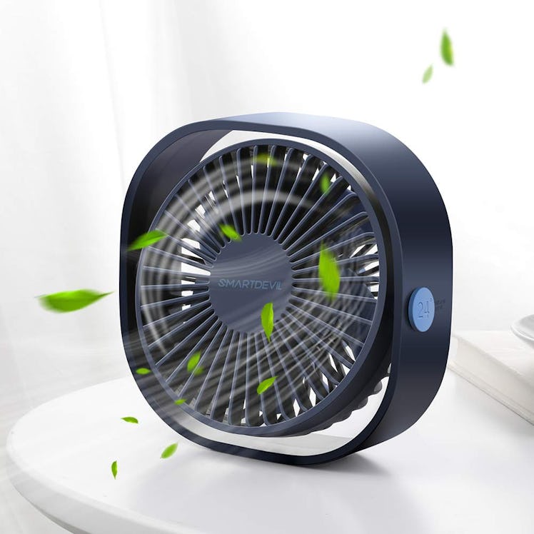 SmartDevil Small Personal USB Desk Fan