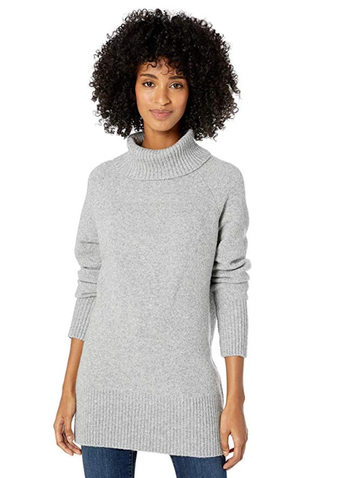 Goodthreads Women's Boucle Turtleneck Sweater