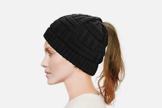 Dafunna Women's Ponytail Beanie Hat