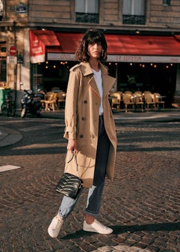 Sezane clearance trench coat