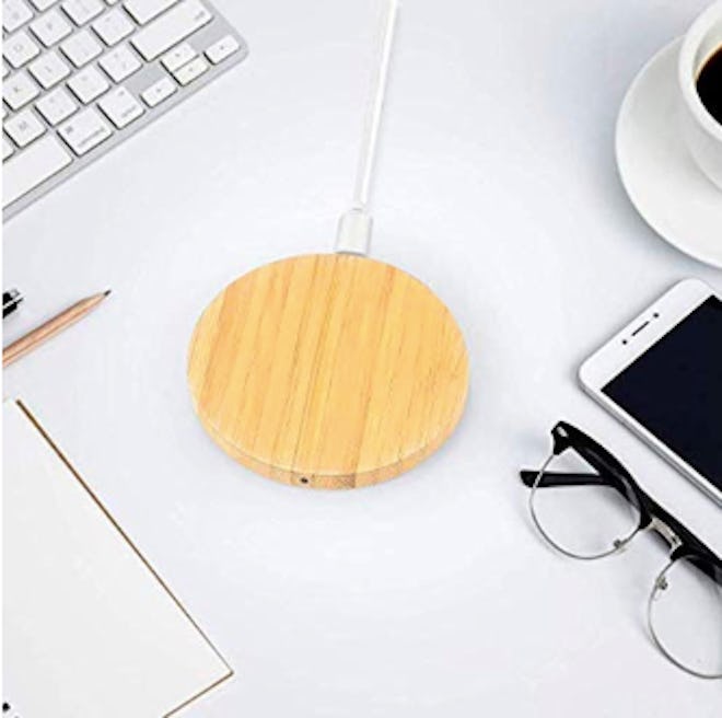 TECHDIRECT Wood Wireless Charger 