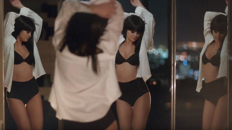 Selena Gomez in her "Hands To Myself" music video. Photo via YouTube
