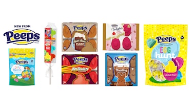 These new Peeps offerings for 2020 include fudge-covered marshmallow chicks.