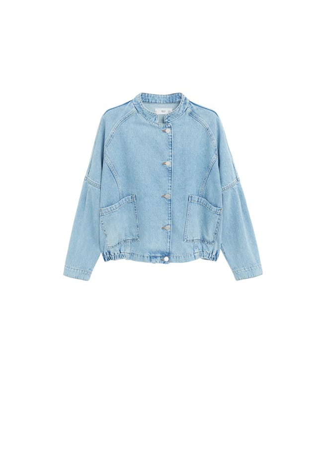 Denim Bomber Jacket