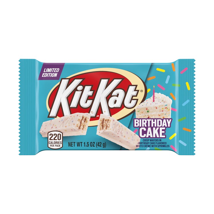 Kit Kat's new Birthday Cake flavor is a spring celebration.