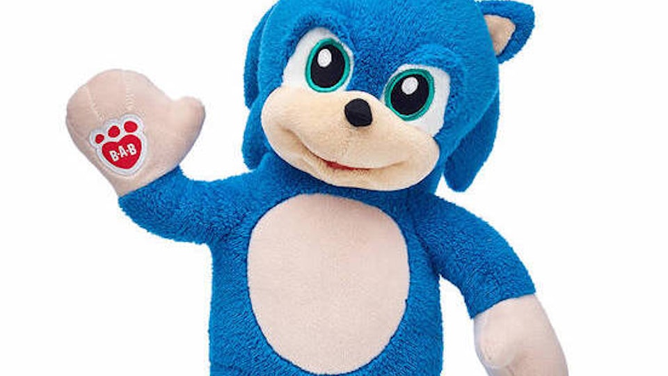 BuildABear's Sonic The Hedgehog Is Here To Make '90s Dreams Come True
