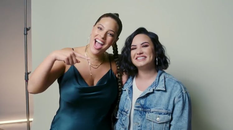 Ashley Graham interviews Demi Lovato on her podcast, Pretty Big Deal.