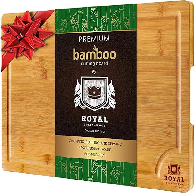 Royal Craft Wood Organic Bamboo Cutting Board