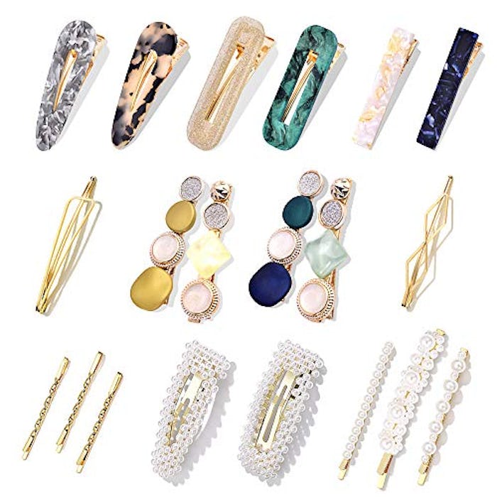 Cehomi 20Pcs Pearl Hair Clips 