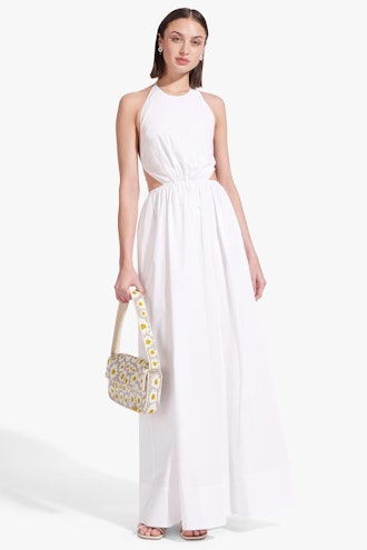 Apfel Dress / White 