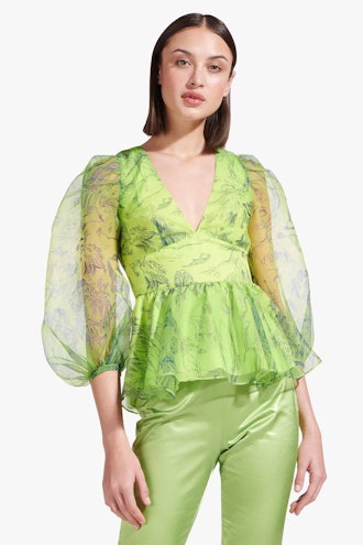 Luna Top / Feather Tree Green 