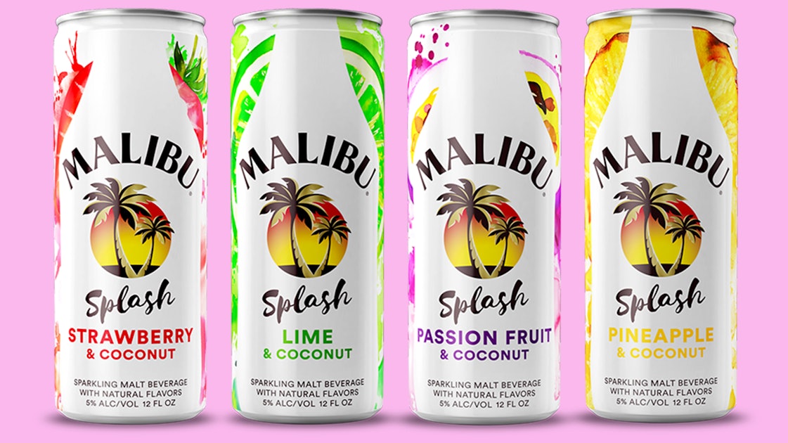 New Malibu Splash Canned Cocktails Are Basically Summer In A Can
