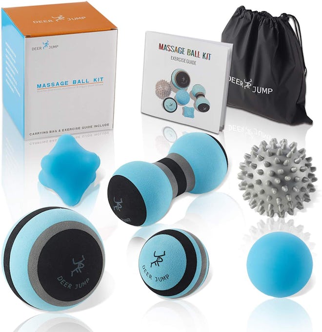 DEERJUMP Massage Ball Kit (6-Piece Set)