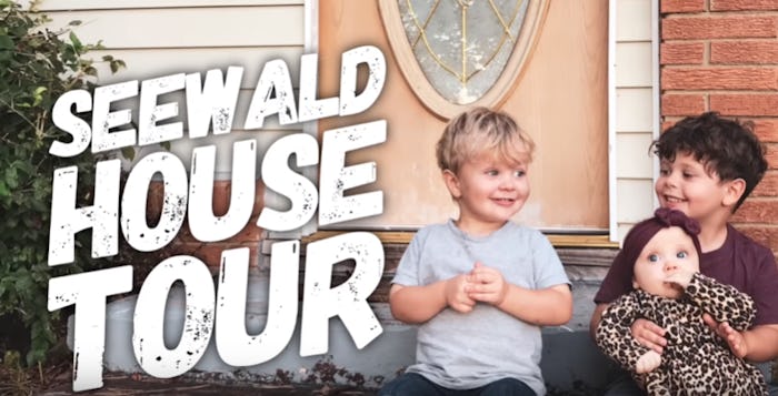 Jessa Seewald gave a "real life" tour of her house with her three kids in tow.