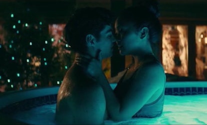 The 'To All The Boys' hot tub scene took place in the second book.