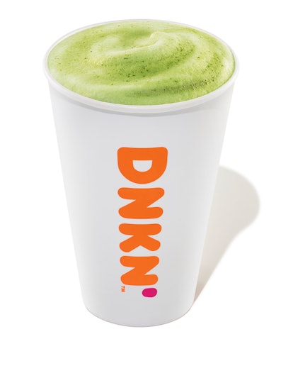 Dunkin's new Matcha Lattes for 2020 will be available starting Feb. 26.