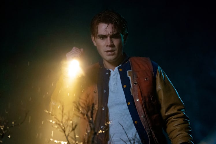 Photos from 'Riverdale' Season 4, Episode 14 show the aftermath of Jughead's supposed murder.