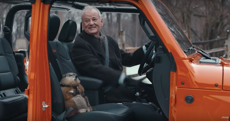 Bill Murray’s ‘Groundhog Day’ Super Bowl Commercial is a nostalgic delight.