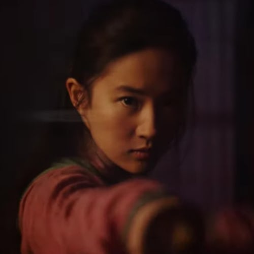 A still from the new Mulan trailer that aired during the 2020 Super Bowl.