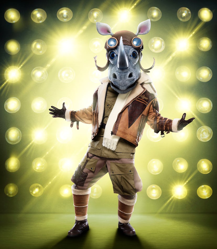 The rhino costume from Masked Singer Season 3