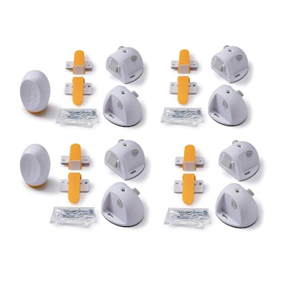 Safety 1st Adhesive Magnetic Child Safety Lock System (Set of 8 Locks and 2 Keys)